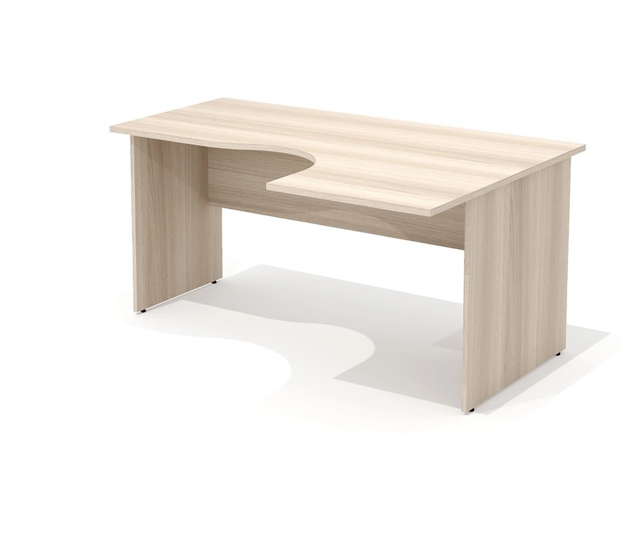 Стол эргономичный А-44R Агат ясень Шимо правый