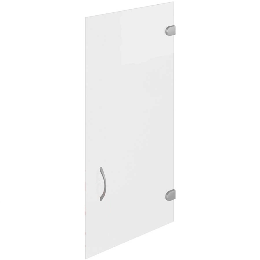 Дверь А-02.1 Агат низкая стеклянная стекло прозрачное